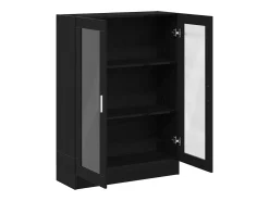Librería de roble negro 82,5x30,5x115 cm Madera de ingeniería