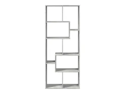Librería divisora madera ingeniería gris hormigón 67x25x161,5cm