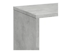 Librería divisora madera ingeniería gris hormigón 67x25x161,5cm
