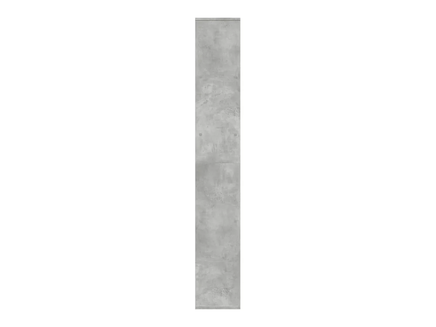 Librería divisora madera ingeniería gris hormigón 67x25x161,5cm