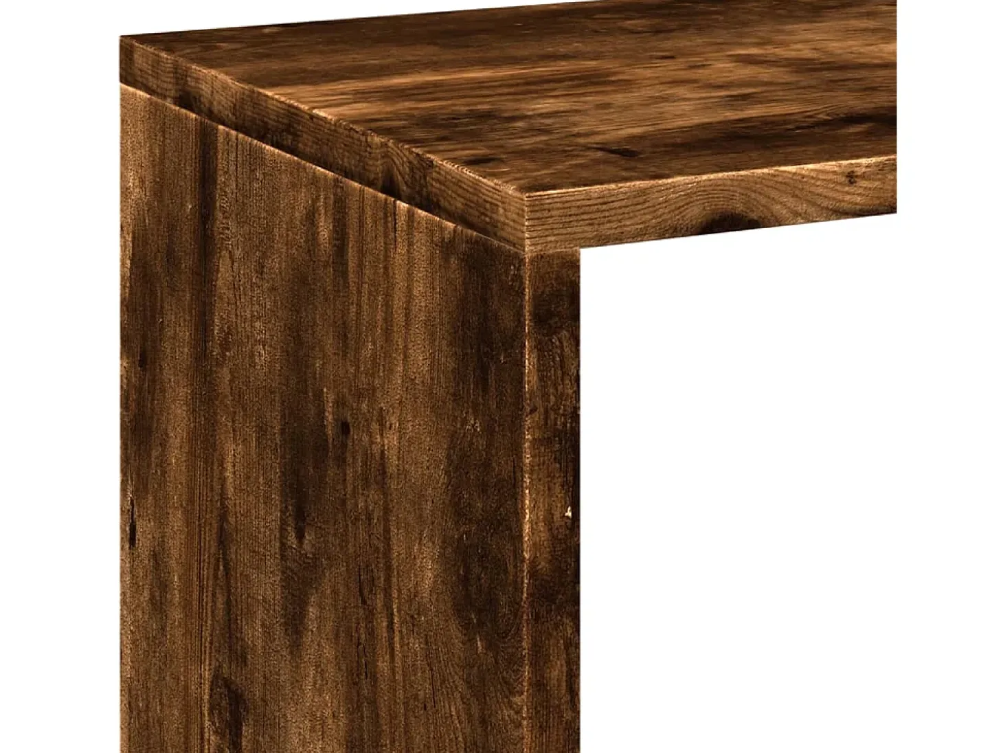 Librería divisora madera roble ahumado 69,5x29x137,5cm