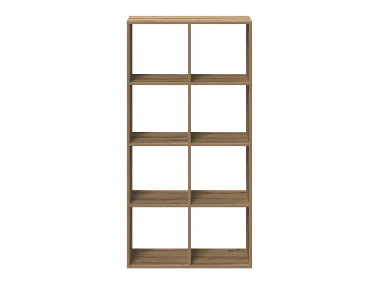 Librería divisora madera roble artisan 69,5x29x137,5 cm