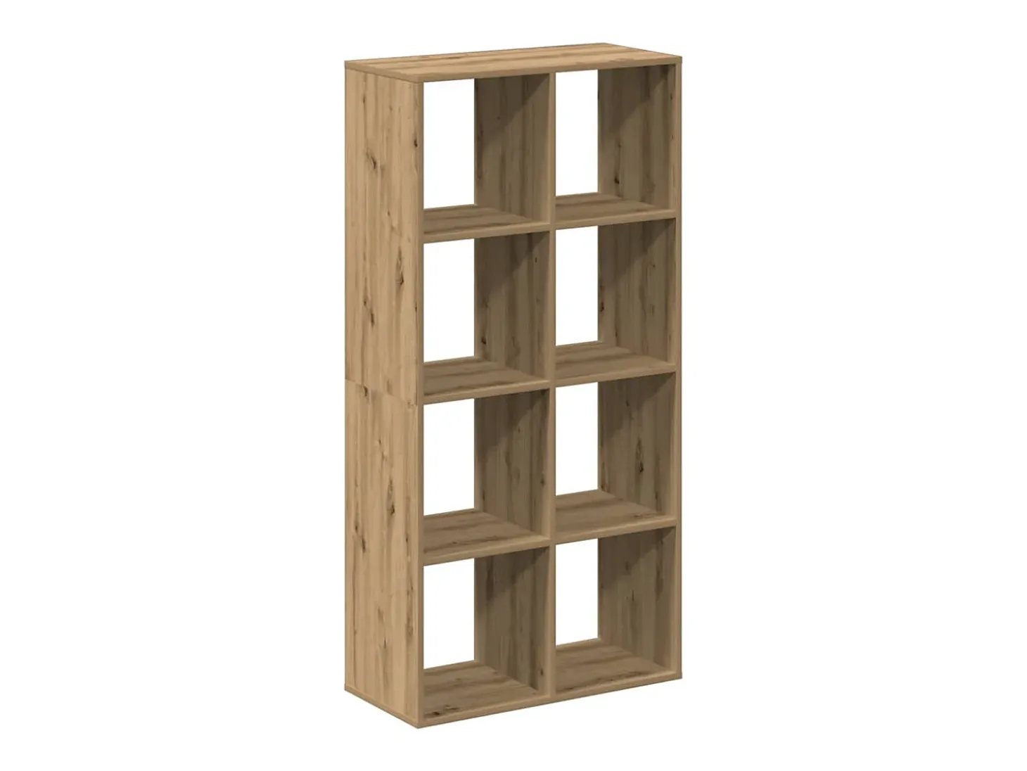 Librería divisora madera roble artisan 69,5x29x137,5 cm