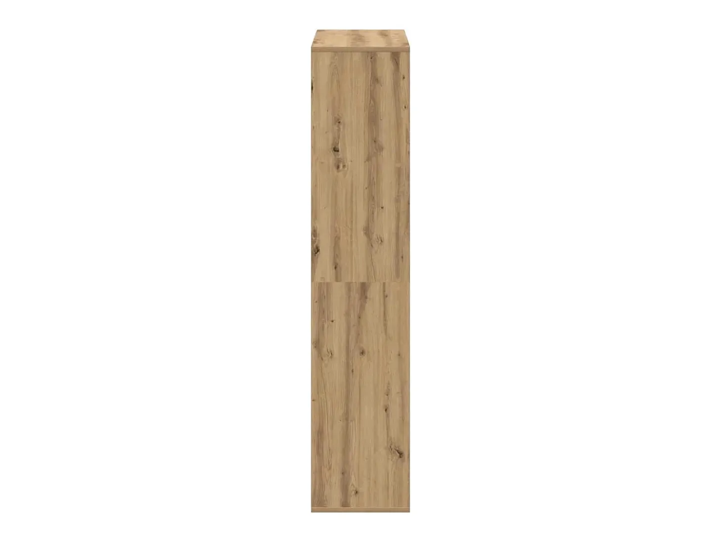 Librería divisora madera roble artisan 69,5x29x137,5 cm