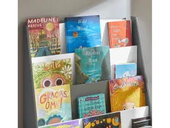 Librería Infantil para niños Estantería para Juguetes para niños con 4 Compartimentos Abiertos 80 x 30 x 88 cm KMB32-HG SoBuy ES