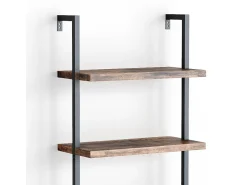 Librería madera antigua 60x30x183 ava