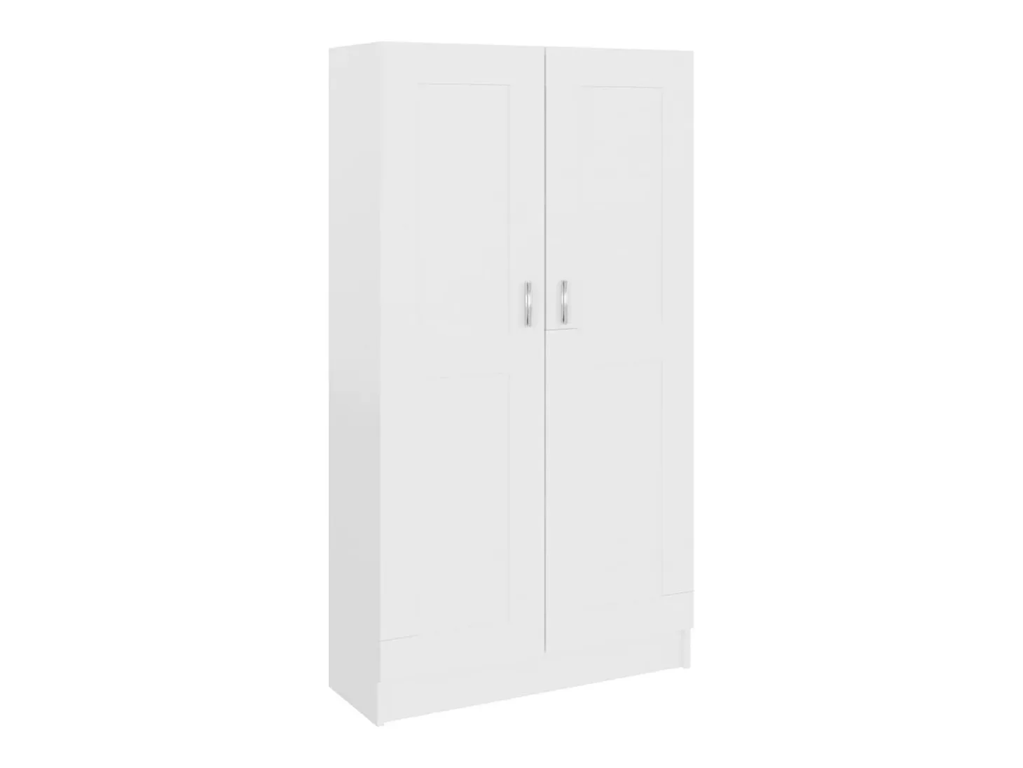 Librería madera de ingeniería blanco 82,5x30,5x150 cm