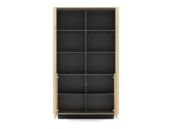 Librería, roble cremona, 113,2 x 190,1 x 38,1 cm