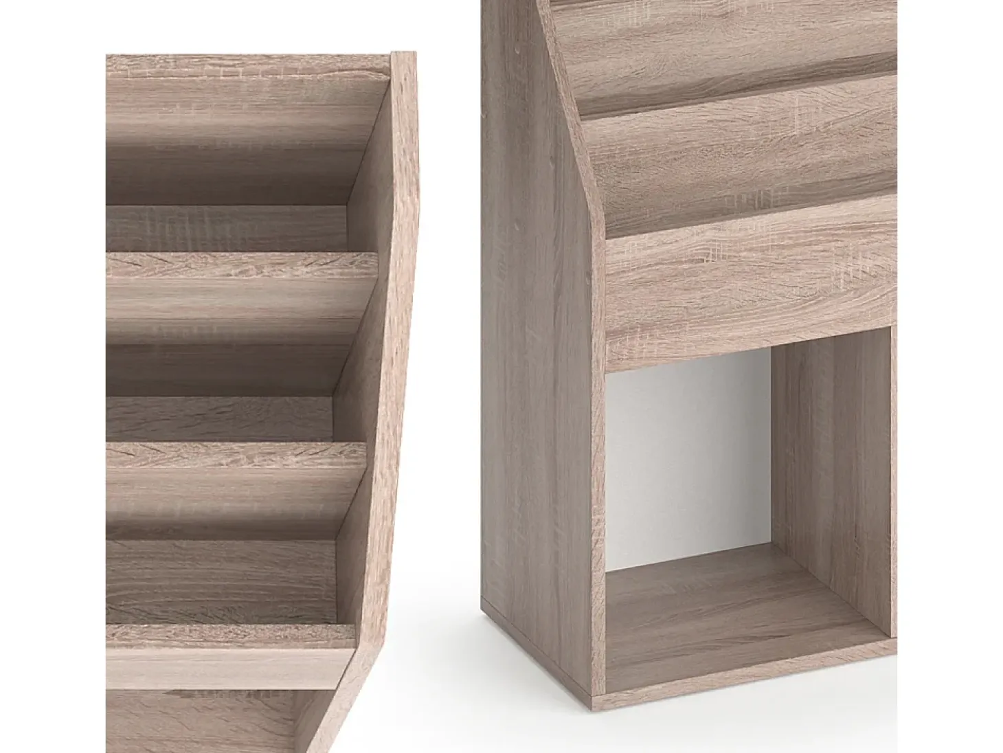 Librería sonoma 72x30.7x79 luigi