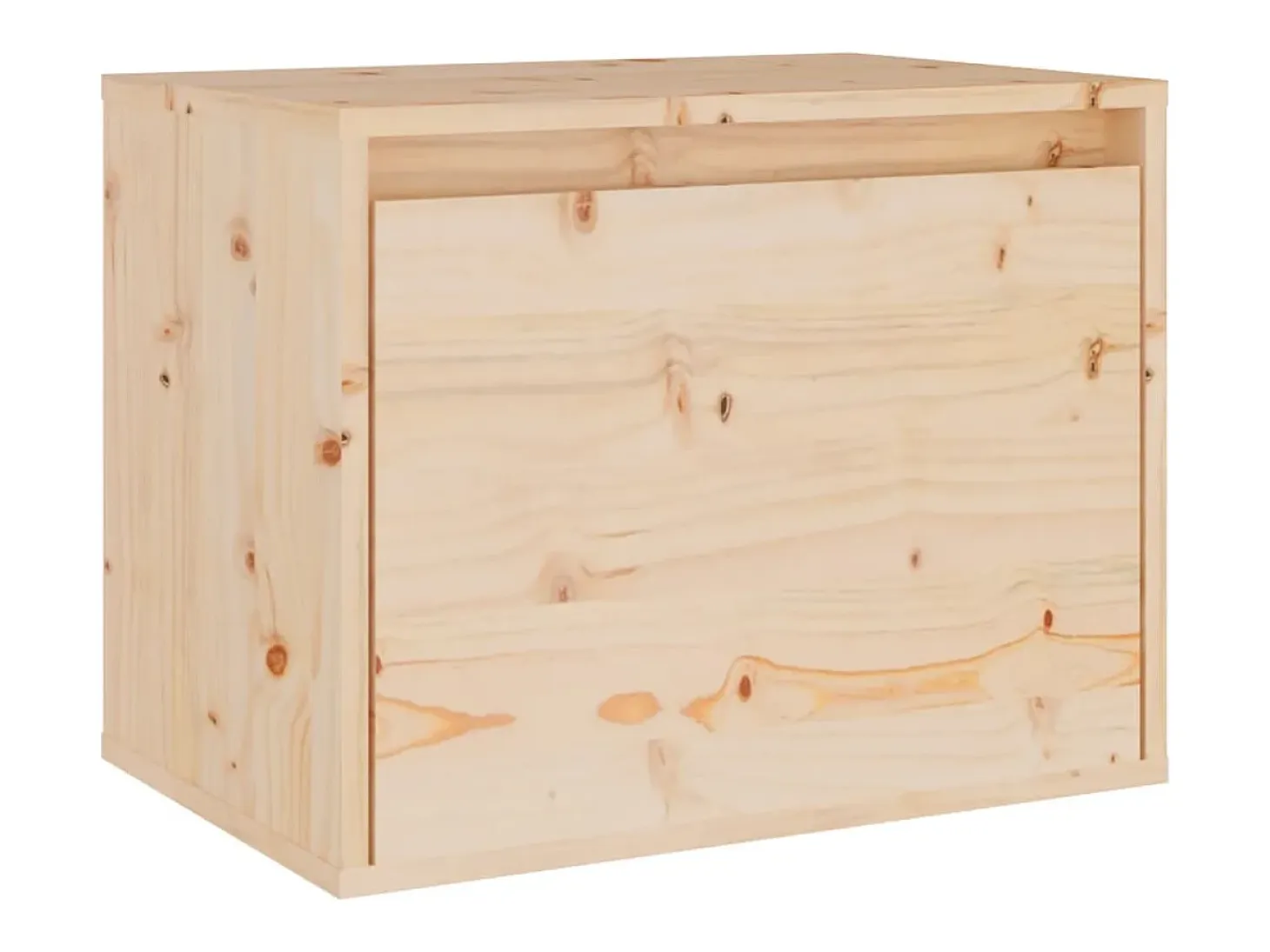 Licata Muebles para TV 3 piezas madera maciza de pino