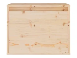 Licata Muebles para TV 3 piezas madera maciza de pino