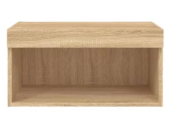 Mano Mueble para TV con luces LED roble Sonoma 60x30x30 cm