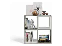MARION - Estantería para armario funcional dormitorio/oficina/estantería para sala de estar - Dimensiones: 75x74x30 - Unidad de almacenamiento de libros