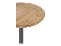 Massimo mesa de bar redonda de madera maciza L 48 cm