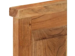 Mâcon Percheros 2 unidades madera maciza de acacia 38x100 cm