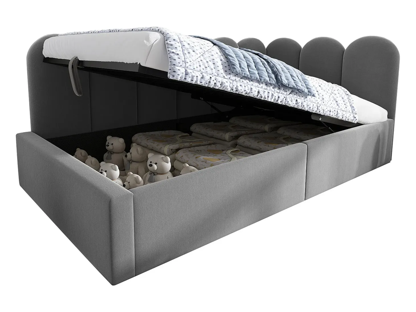 Mecedora con puf, sillón relax con cojín, efecto terciopelo, sillón esquinero con patas de madera, para dormitorio y salón, color crema (66x96x101 cm)