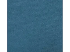 Mecedora con reposapiés Terciopelo Azul