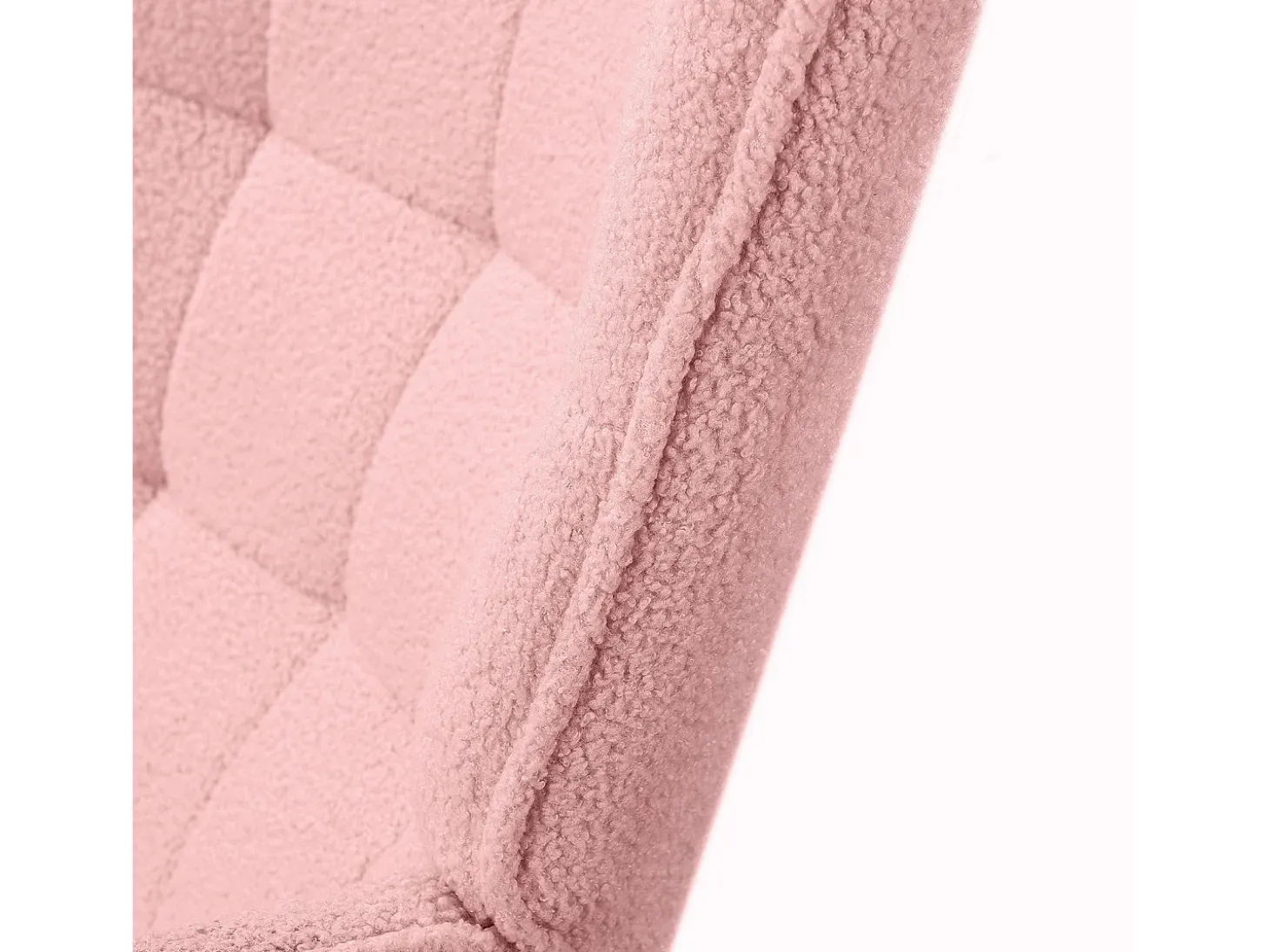 Mecedora de peluche de osito de peluche, sillón de lectura acolchado, respaldo a cuadros, color rosa