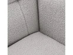 Mecedora para adultos - Mecedora ergonómica para exteriores - Para sala de estar - Jardín - Dormitorio - Gris