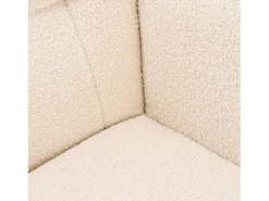 Mecedora para adultos - Mecedora ergonómica para exteriores - Para salón - Jardín - Dormitorio - Beige