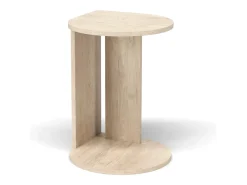 Mesa auxiliar - A62cm x L46cm x P55cm roble claro -Trébol