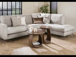 Mesa auxiliar - marrón Madera - 45 x 45 cm - MEVA