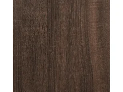Mesa auxiliar 2 uds madera ingeniería marrón roble 50x30x50 cm