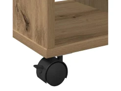 Mesa Auxiliar con estante Roble artisan 50 x 30 x 55 cm