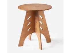 Mesa Auxiliar con Juntas de Espiga Mesita de Noche Mesa de Centro para Salón y Dormitorio 36 x 36 x 55 cm Marrón HFBT01-BR SoBuy ES