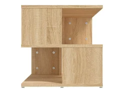 Mesa auxiliar de madera contrachapada roble Sonoma 40x40x40 cm