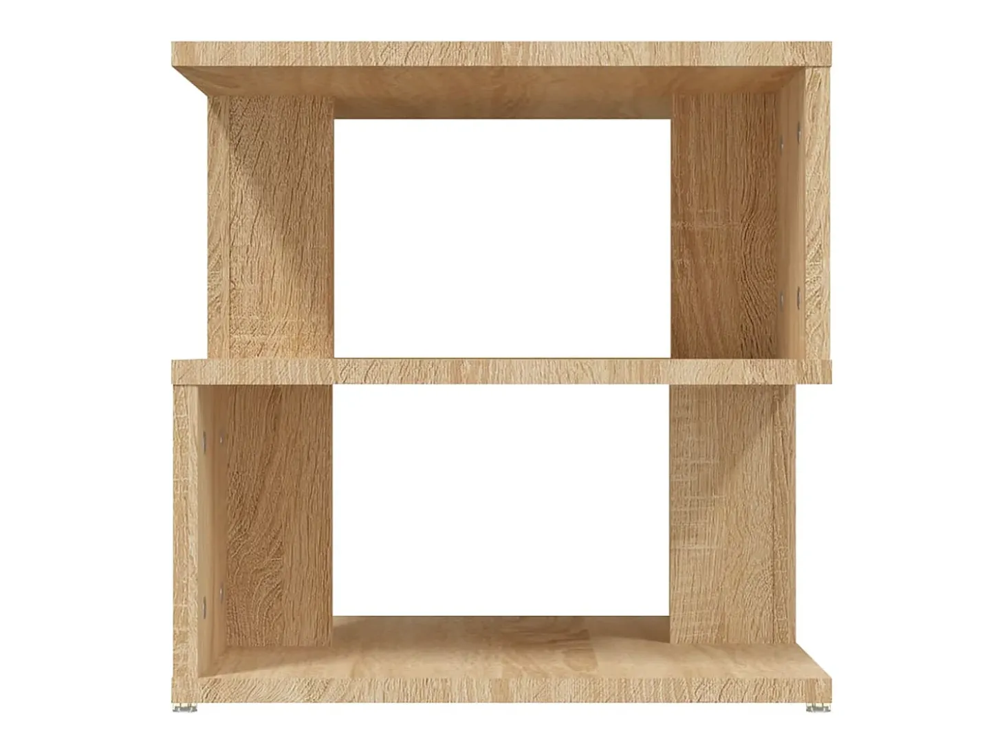 Mesa auxiliar de madera contrachapada roble Sonoma 40x40x40 cm