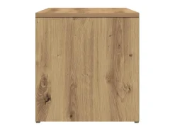 Mesa auxiliar de madera de ingeniería roble artisan 59x36x38 cm