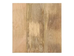 Mesa auxiliar de madera maciza de mango 40x40x35 cm