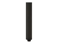 Mesa auxiliar de madera maciza acacia y hierro 35x35x45 cm ES836009