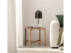 Mesa auxiliar de Madera Natural 45 x 56- Arzen