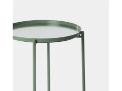 Mesa auxiliar de Metal Verde oscuro 52 x 42- Maika