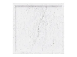 Mesa auxiliar de mármol – blanco – Crow Tall