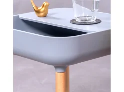 Mesa auxiliar estilo nórdico - Pop - Gris