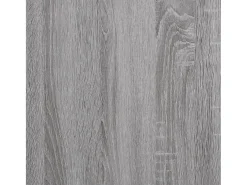 Mesa auxiliar madera contrachapada gris Sonoma 40x42x50 cm