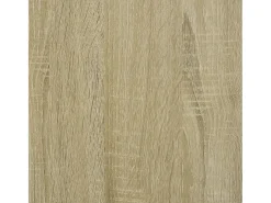 Mesa auxiliar madera contrachapada roble Sonoma 50x46x50 cm