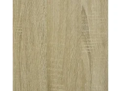 Mesa auxiliar madera contrachapada roble Sonoma 40x40x40 cm