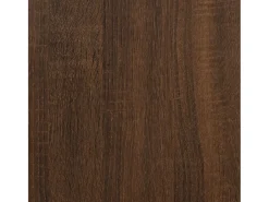 Mesa auxiliar madera contrachapada marrón roble 40x30x60 cm