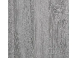 Mesa auxiliar madera contrachapada gris Sonoma 40x30x75 cm