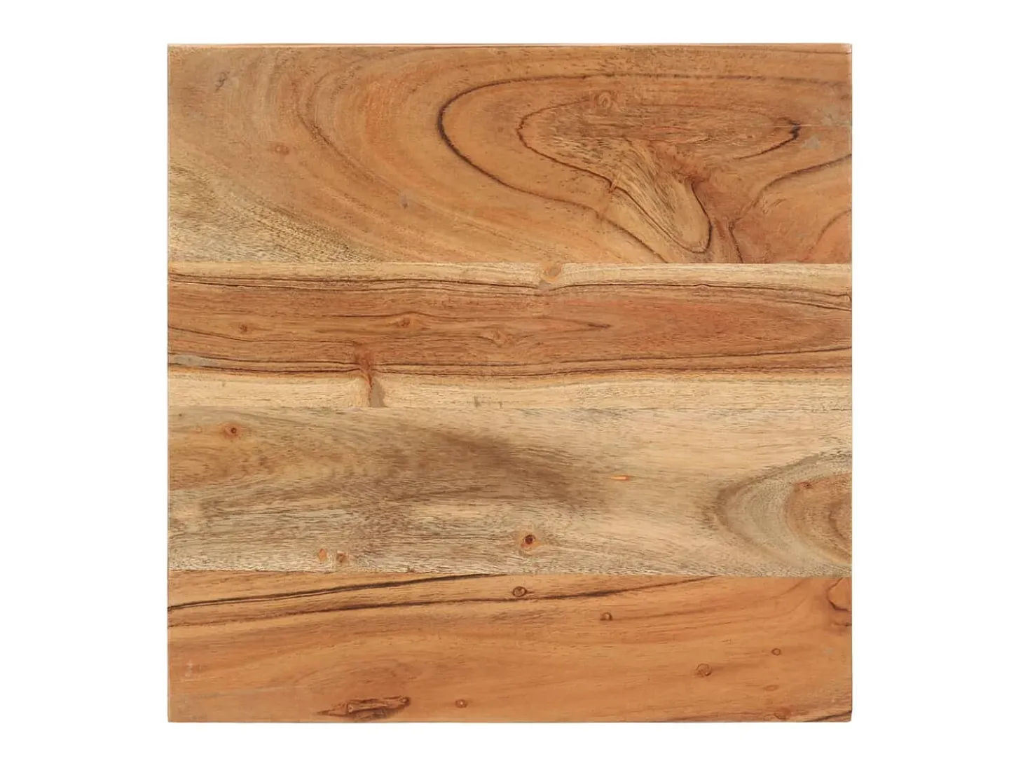 Mesa auxiliar madera maciza de acacia 35x35x55 cm
