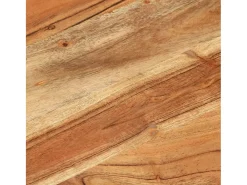 Mesa auxiliar madera maciza de acacia 35x35x55 cm