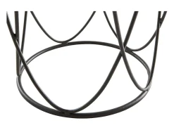 Mesa auxiliar madera y metal 42cm LACE