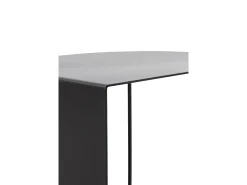 Mesa auxiliar metalica negra