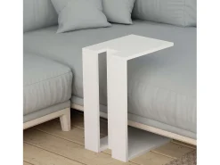 Mesa Auxiliar Tesauro Blanco 30x57x40cm para Comedor