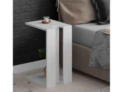 Mesa Auxiliar Tesauro Blanco 30x57x40cm para Comedor