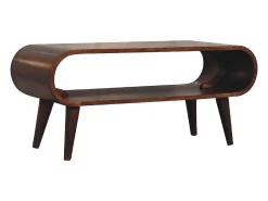 Mesa baja Amaya de estilo nórdico.